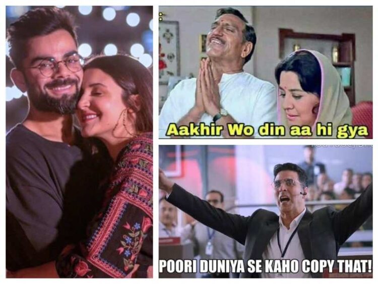 Vamika की तस्वीर वायरल होते ही लोगो ने शेयर किये मिम्स, Virat kohli ने दिया जवाब 1 Vamika की तस्वीर वायरल होते ही लोगो ने शेयर किये मिम्स, Virat kohli ने दिया जवाब