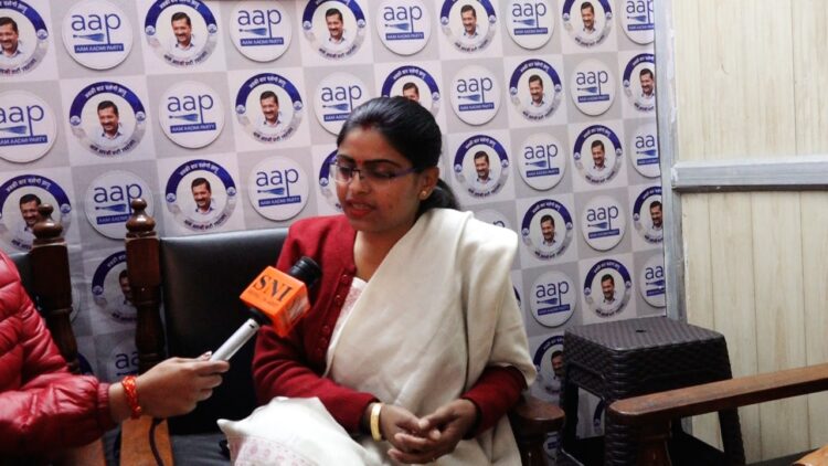 Uttrakhand Assembly Election 2022 : Aam Aadmi Party को पसन्द कर रही राजपुर रोड की जनता: डिम्पल सिंह