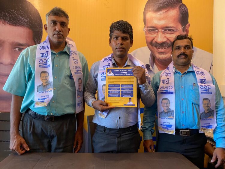 सियोलिम से आम आदमी पार्टी के प्रत्याशी विष्णु नायक इस बार आम आदमी पार्टी की सरकार